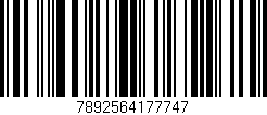 Código de barras (EAN, GTIN, SKU, ISBN): '7892564177747'