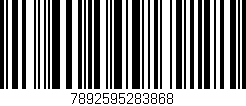Código de barras (EAN, GTIN, SKU, ISBN): '7892595283868'