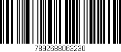 Código de barras (EAN, GTIN, SKU, ISBN): '7892688063230'