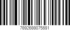 Código de barras (EAN, GTIN, SKU, ISBN): '7892688075691'