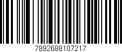 Código de barras (EAN, GTIN, SKU, ISBN): '7892688107217'