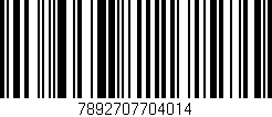 Código de barras (EAN, GTIN, SKU, ISBN): '7892707704014'