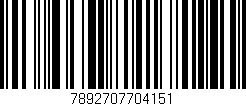 Código de barras (EAN, GTIN, SKU, ISBN): '7892707704151'