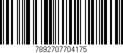 Código de barras (EAN, GTIN, SKU, ISBN): '7892707704175'