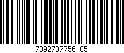 Código de barras (EAN, GTIN, SKU, ISBN): '7892707756105'