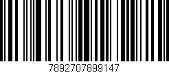 Código de barras (EAN, GTIN, SKU, ISBN): '7892707899147'