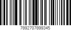 Código de barras (EAN, GTIN, SKU, ISBN): '7892707899345'