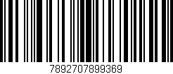 Código de barras (EAN, GTIN, SKU, ISBN): '7892707899369'