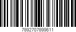 Código de barras (EAN, GTIN, SKU, ISBN): '7892707899611'