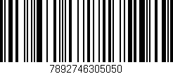 Código de barras (EAN, GTIN, SKU, ISBN): '7892746305050'