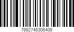 Código de barras (EAN, GTIN, SKU, ISBN): '7892746306408'