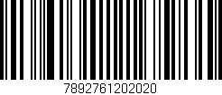 Código de barras (EAN, GTIN, SKU, ISBN): '7892761202020'