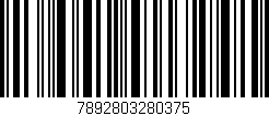 Código de barras (EAN, GTIN, SKU, ISBN): '7892803280375'