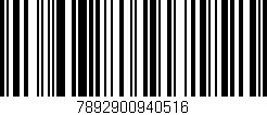 Código de barras (EAN, GTIN, SKU, ISBN): '7892900940516'