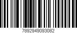 Código de barras (EAN, GTIN, SKU, ISBN): '7892949093082'