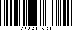 Código de barras (EAN, GTIN, SKU, ISBN): '7892949095048'