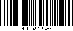 Código de barras (EAN, GTIN, SKU, ISBN): '7892949109455'