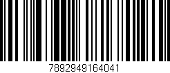 Código de barras (EAN, GTIN, SKU, ISBN): '7892949164041'