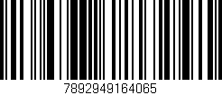 Código de barras (EAN, GTIN, SKU, ISBN): '7892949164065'