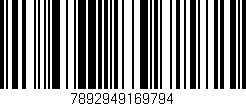 Código de barras (EAN, GTIN, SKU, ISBN): '7892949169794'