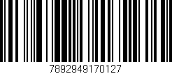 Código de barras (EAN, GTIN, SKU, ISBN): '7892949170127'