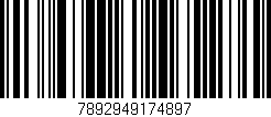Código de barras (EAN, GTIN, SKU, ISBN): '7892949174897'
