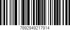 Código de barras (EAN, GTIN, SKU, ISBN): '7892949217914'