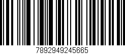 Código de barras (EAN, GTIN, SKU, ISBN): '7892949245665'