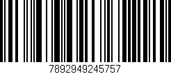 Código de barras (EAN, GTIN, SKU, ISBN): '7892949245757'