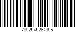 Código de barras (EAN, GTIN, SKU, ISBN): '7892949264895'