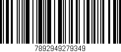 Código de barras (EAN, GTIN, SKU, ISBN): '7892949279349'