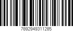 Código de barras (EAN, GTIN, SKU, ISBN): '7892949311285'
