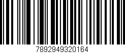 Código de barras (EAN, GTIN, SKU, ISBN): '7892949320164'