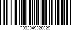 Código de barras (EAN, GTIN, SKU, ISBN): '7892949320829'