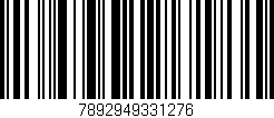 Código de barras (EAN, GTIN, SKU, ISBN): '7892949331276'