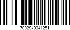 Código de barras (EAN, GTIN, SKU, ISBN): '7892949341251'
