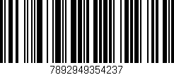 Código de barras (EAN, GTIN, SKU, ISBN): '7892949354237'
