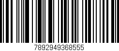 Código de barras (EAN, GTIN, SKU, ISBN): '7892949368555'