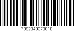 Código de barras (EAN, GTIN, SKU, ISBN): '7892949373818'