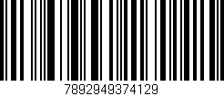 Código de barras (EAN, GTIN, SKU, ISBN): '7892949374129'