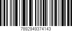 Código de barras (EAN, GTIN, SKU, ISBN): '7892949374143'