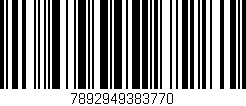 Código de barras (EAN, GTIN, SKU, ISBN): '7892949383770'