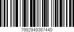 Código de barras (EAN, GTIN, SKU, ISBN): '7892949387440'