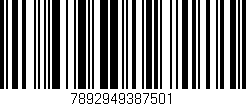 Código de barras (EAN, GTIN, SKU, ISBN): '7892949387501'