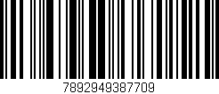 Código de barras (EAN, GTIN, SKU, ISBN): '7892949387709'