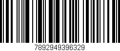 Código de barras (EAN, GTIN, SKU, ISBN): '7892949396329'
