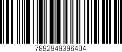 Código de barras (EAN, GTIN, SKU, ISBN): '7892949396404'
