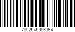 Código de barras (EAN, GTIN, SKU, ISBN): '7892949396954'