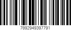 Código de barras (EAN, GTIN, SKU, ISBN): '7892949397791'