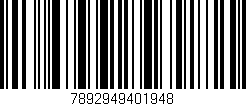 Código de barras (EAN, GTIN, SKU, ISBN): '7892949401948'